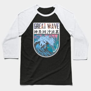 Great Wave off Aesthetic Baseball T-Shirt